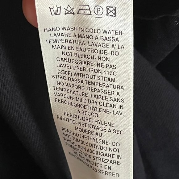 Rick Owens Oversized T Shirt Black Cotton One Size - Picture 6 of 9